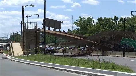 washington dc pedestrian bridge collapse